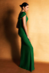 Amorosi Silk Gown Deep Emerald Amorosi Silk Gown Deep Emerald