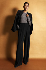Ashford Metallic Knit Top Dark Silver Ashford Metallic Knit Top Dark Silver