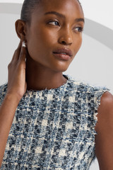 Sterling Silver Curve Earrings