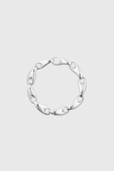 Sterling Silver Reflect Link Bracelet