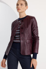 Ayen Metallic Jacquard Sweater Navy Ayen Metallic Jacquard Sweater Navy