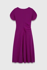 Salerno Crepe Dress Berry