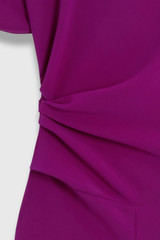 Salerno Crepe Dress Berry