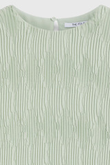 Ellesmere Pleat Blouse Mint