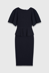 Sculpt Knit Nocara Dress Navy