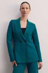 Sculpt Knit Somerton Jacket Kingfisher Blue