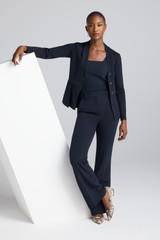 Keighley Sculpt Knit Top Navy