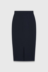 Sculpt Knit Santon Skirt Navy