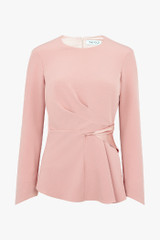 Clever Crepe Barley Blouse Blush Pink Clever Crepe Barley Blouse Blush Pink