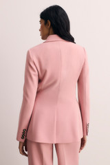 Clever Crepe Doppio Knighton Jacket Cherry Blossom Pink