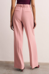 Clever Crepe Doppio Adelaide Trousers Cherry Blossom Pink