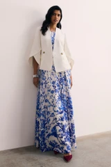 Clever Crepe Ansdell Jacket Ivory