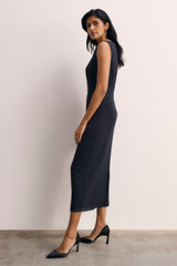 Clever Crepe Orani Dress Navy
