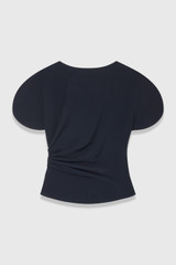 Clever Crepe Salerno Top Navy