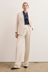 Clever Crepe Doppio Selsey Jacket Stone