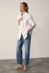 Houston Stretch Denim Jeans Mid-Wash