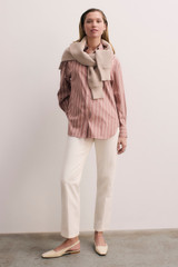 Claudia Cotton Shirt Dusty Rose