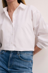 Claudia Cotton Shirt White