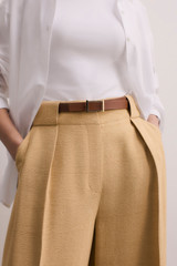 Lyon Textured Trousers Sand