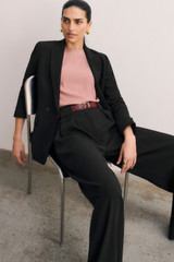 Roche Silk Top Dusty Rose