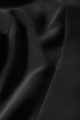 Bowery Sleeveless Blouse Black Stretch Silk