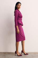 Arlington Jersey Dress Summer Plum