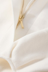 Candelo Wool Cotton Blend Jacket Ivory