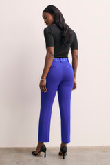 Clever Crepe Tavira Trousers Cobalt Blue