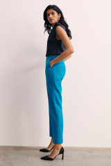 All Year Wool Tavira Trousers Turquoise