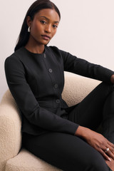 4-Way Stretch Sunbury Jacket Black