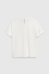 Roche Silk Top Ivory