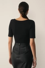 Symi Organic Cotton T-Shirt Black