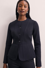 4-Way Stretch Sunbury Jacket Navy