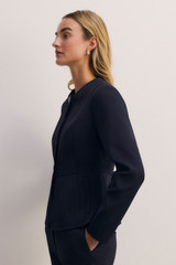 4-Way Stretch Sunbury Jacket Navy