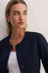 4-Way Stretch Sunbury Jacket Navy