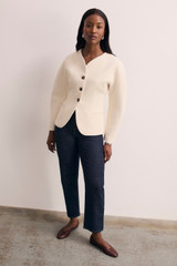Ravello Textured Jacket Porcelain