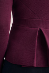 Sculpt Knit Corato Jacket Summer Plum