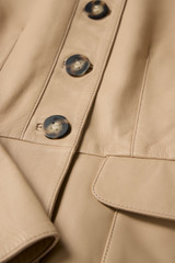 Ginevra Leather Jacket Stone