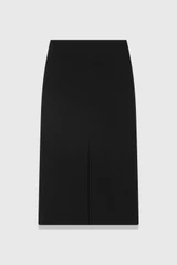 Clever Crepe Oliena Skirt Black