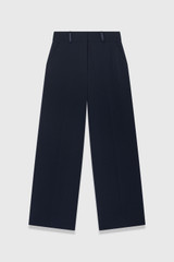 Clever Crepe Adelaide Cropped Trousers Navy