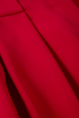 Lyon Crepe Palazzo Trousers Deep Scarlet Red
