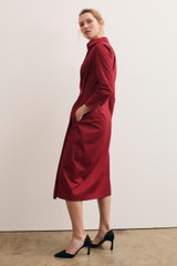 Sedona Cotton Dress Sienna Red