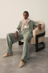 Prato Suede Loafers Sand