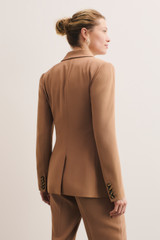 Clever Crepe Knighton Jacket Camel