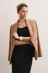 Clever Crepe Knighton Jacket Camel