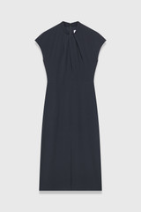 Clever Crepe Rossano Dress Navy