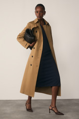 Hawthorne Water Repellant Trench Caramel