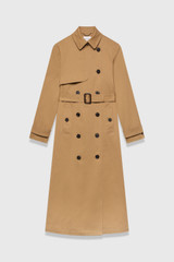 Hawthorne Water Repellant Trench Caramel
