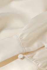 Loano Satin Top Ivory