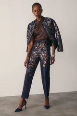 Ocana Satin Blouse Chocolate